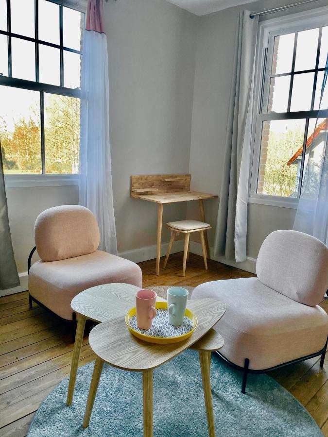 Aux Jolies Sources Bed & Breakfast Saint-Aubin-sur-Scie Екстериор снимка